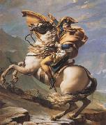 Jacques-Louis David Napoleon Crossing the Alps (mk08) china oil painting reproduction